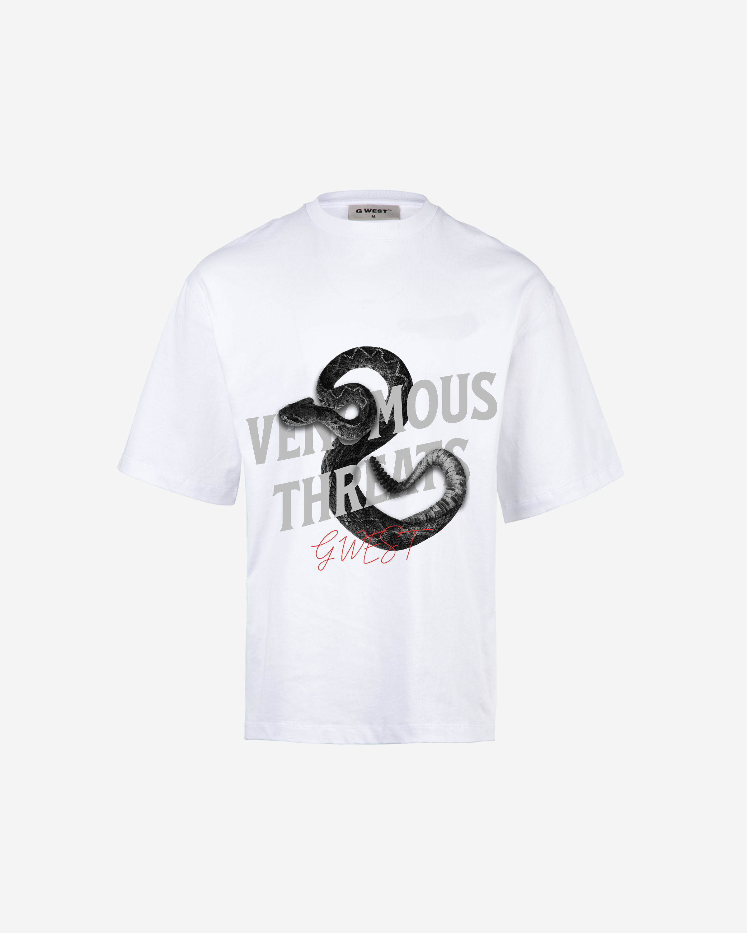 G WEST VENOMOUS THREATS OVERSIZED T-Shirt Mens