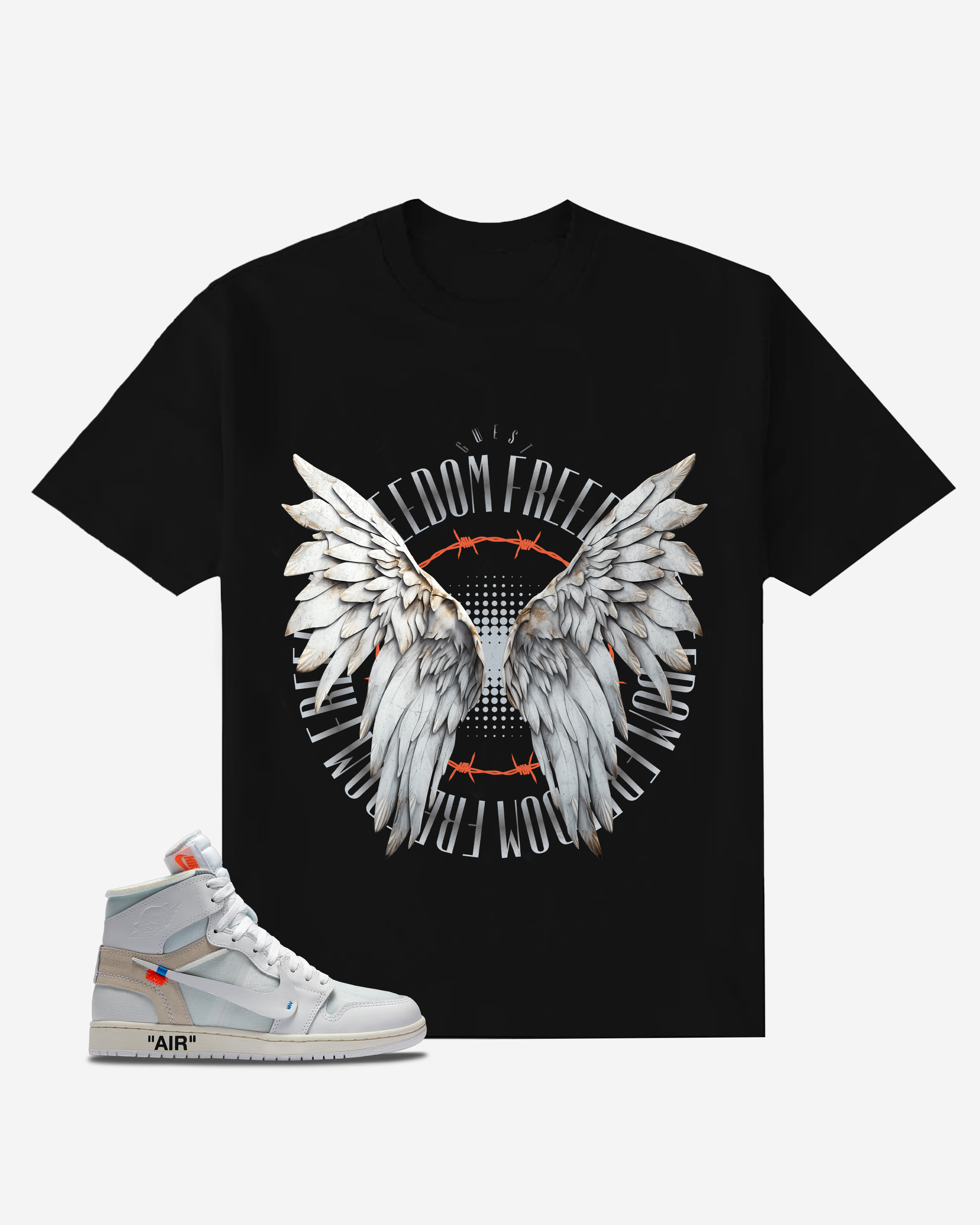 G West Wings of Freedom Oversized  T-Shirt Mens