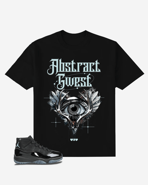 G West Abstract Lovers Oversized T-Shirt Mens