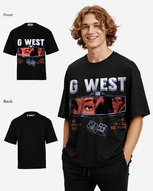 G WEST DO WHAT I DO OVERSIZED T-Shirt Mens