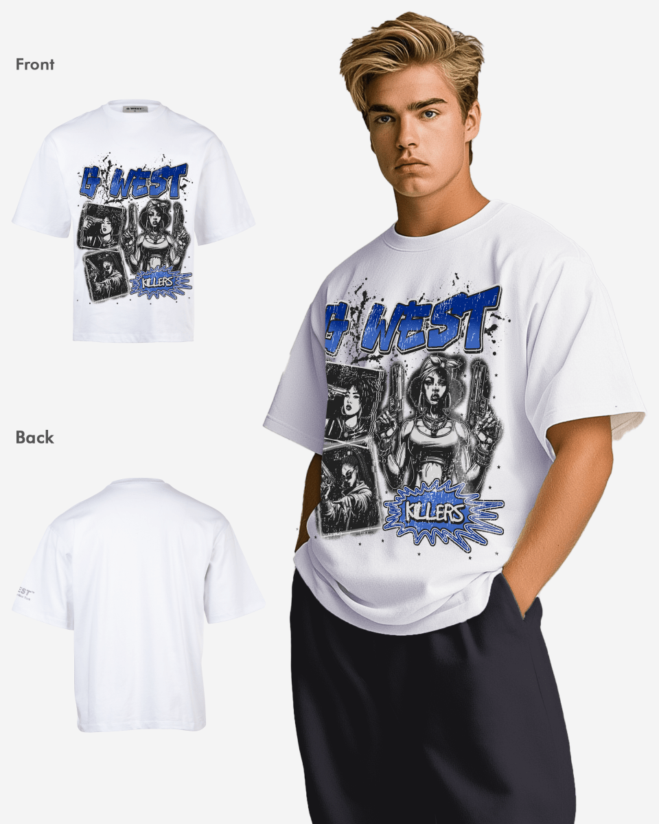 G West Gangsta Godesses Oversized Tee
