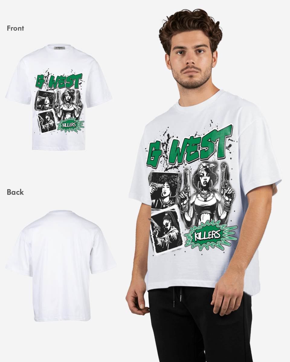 G West Gangsta Godesses Oversized Tee