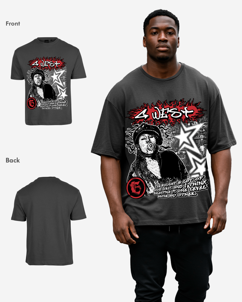 G West Graffiti Heat Oversized Tee
