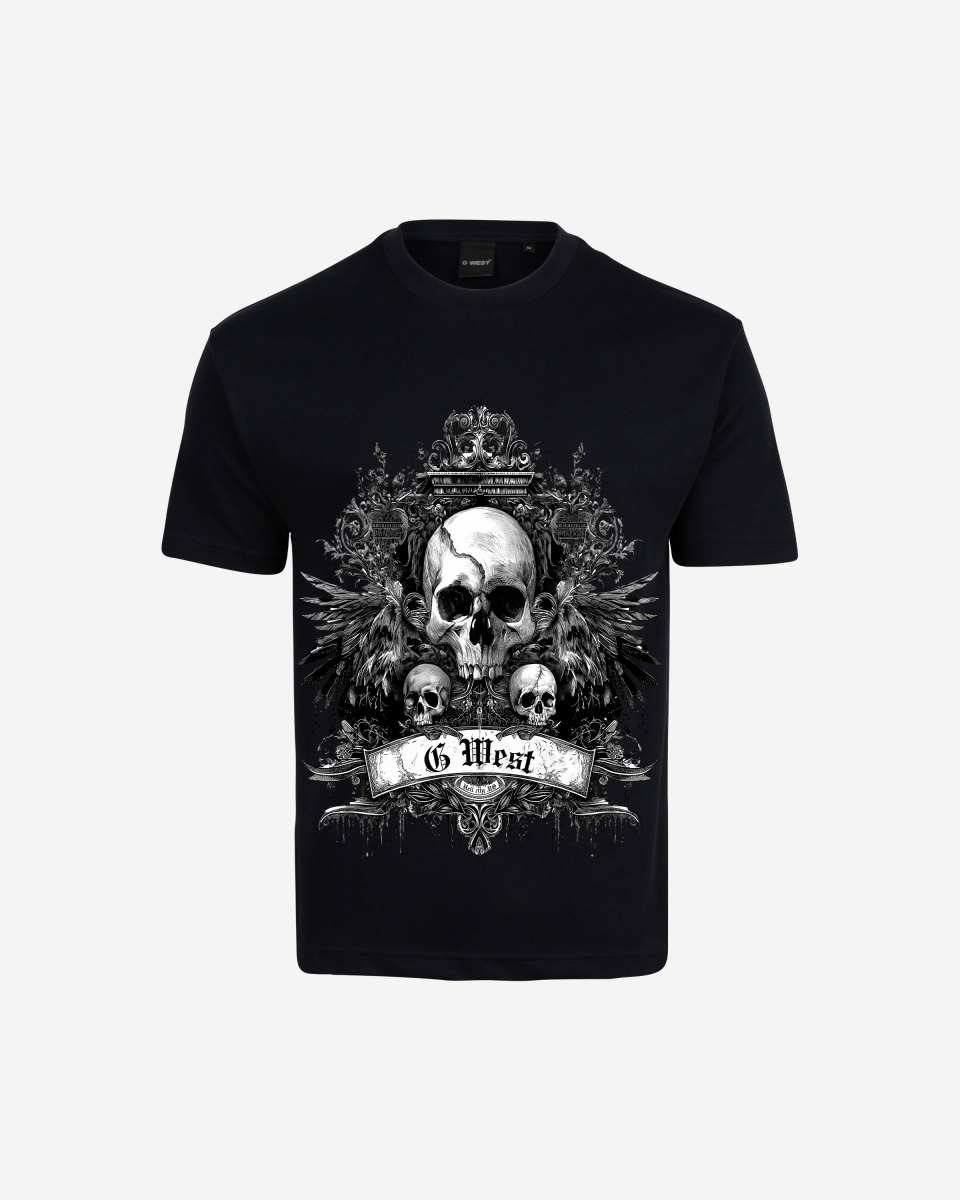 G West Mens Hell City Oversized Tee