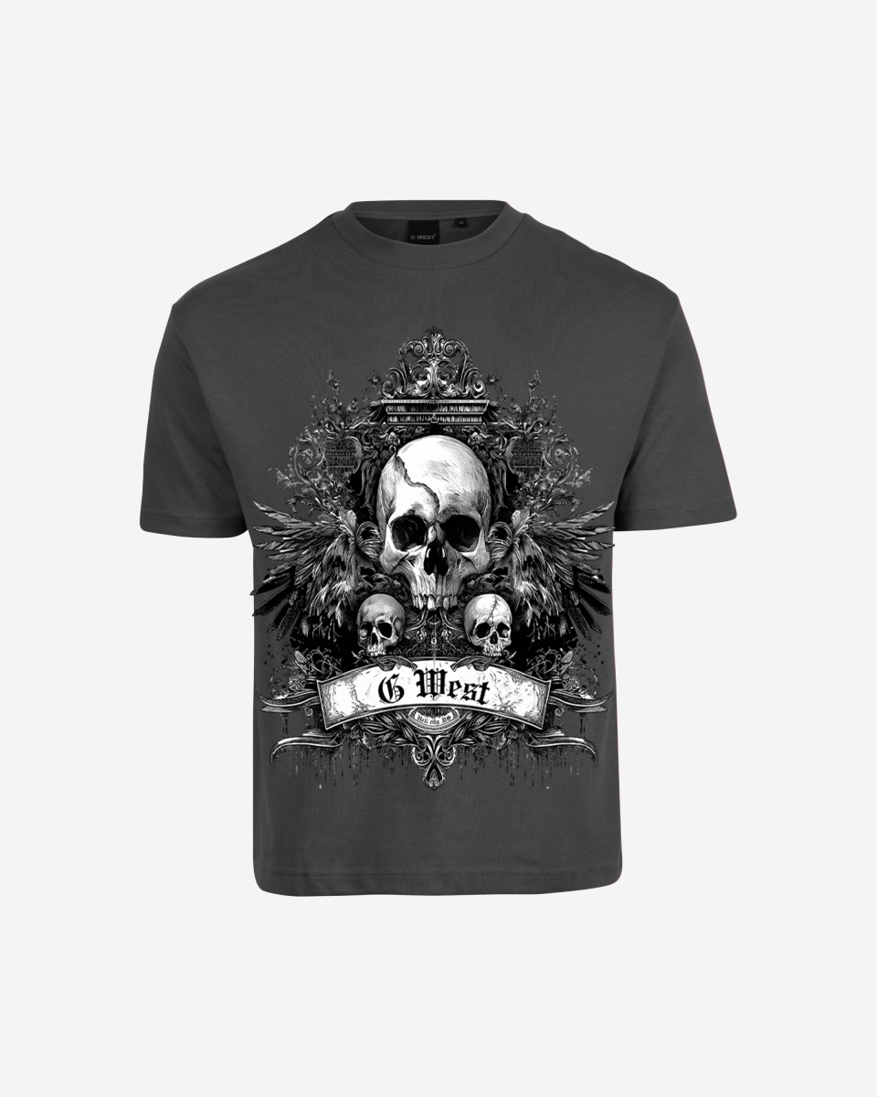 G West Mens Hell City Oversized Tee
