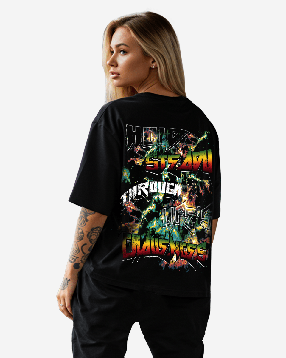 G West Womens Hold Steady Premium Oversized Tee