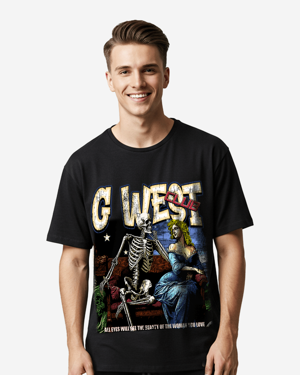 G West Love Beyond Life Oversized Tee