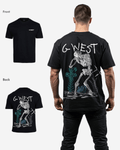 G West Mens Oversized Colors Of Life Tee