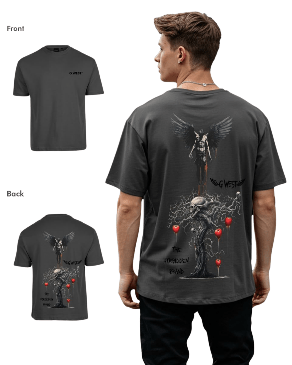 G West Mens Oversized Forbidden Brand Tee