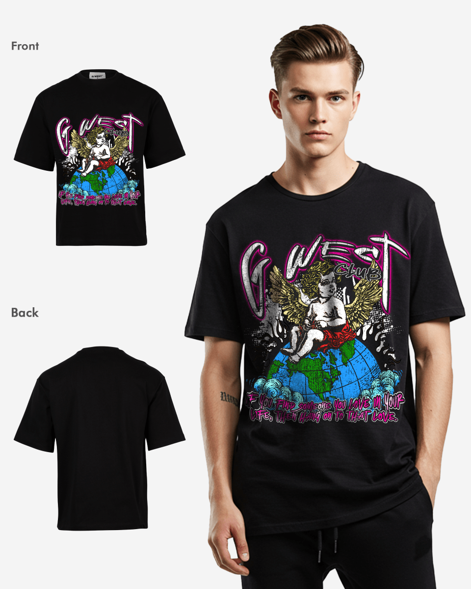 G West My World Oversized Tee