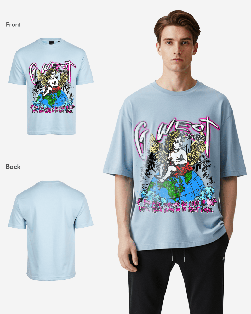G West My World Oversized Tee