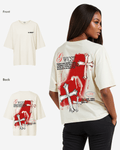 G West Womens Oversized Ascending Soul Life Style Tee Style