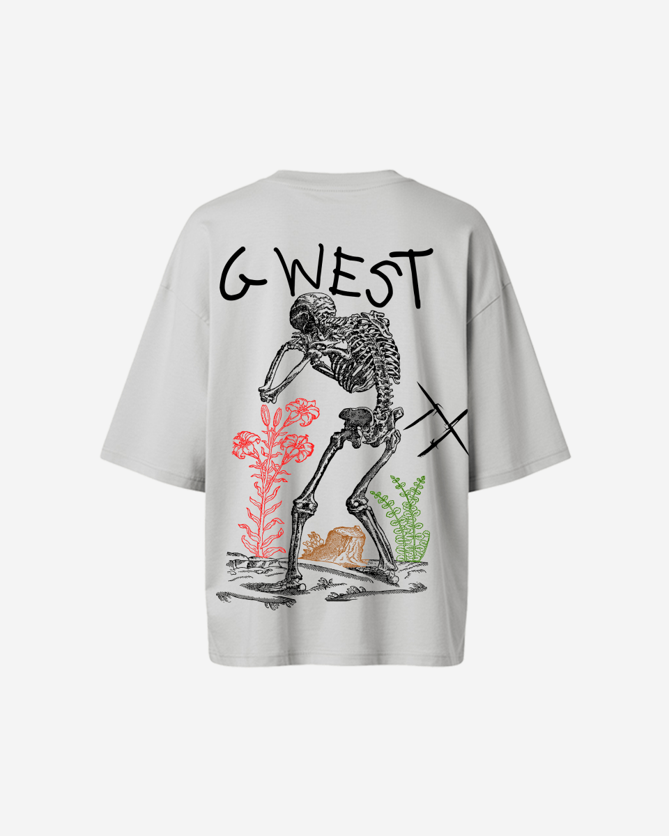 G West Womens Oversized Colors Of Life Tee