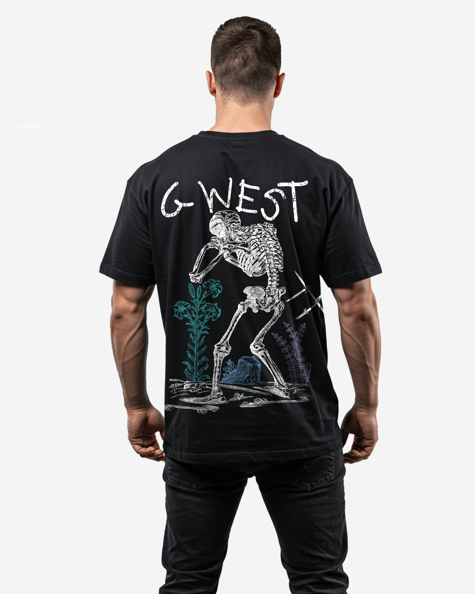 G West Mens Oversized Colors Of Life Tee