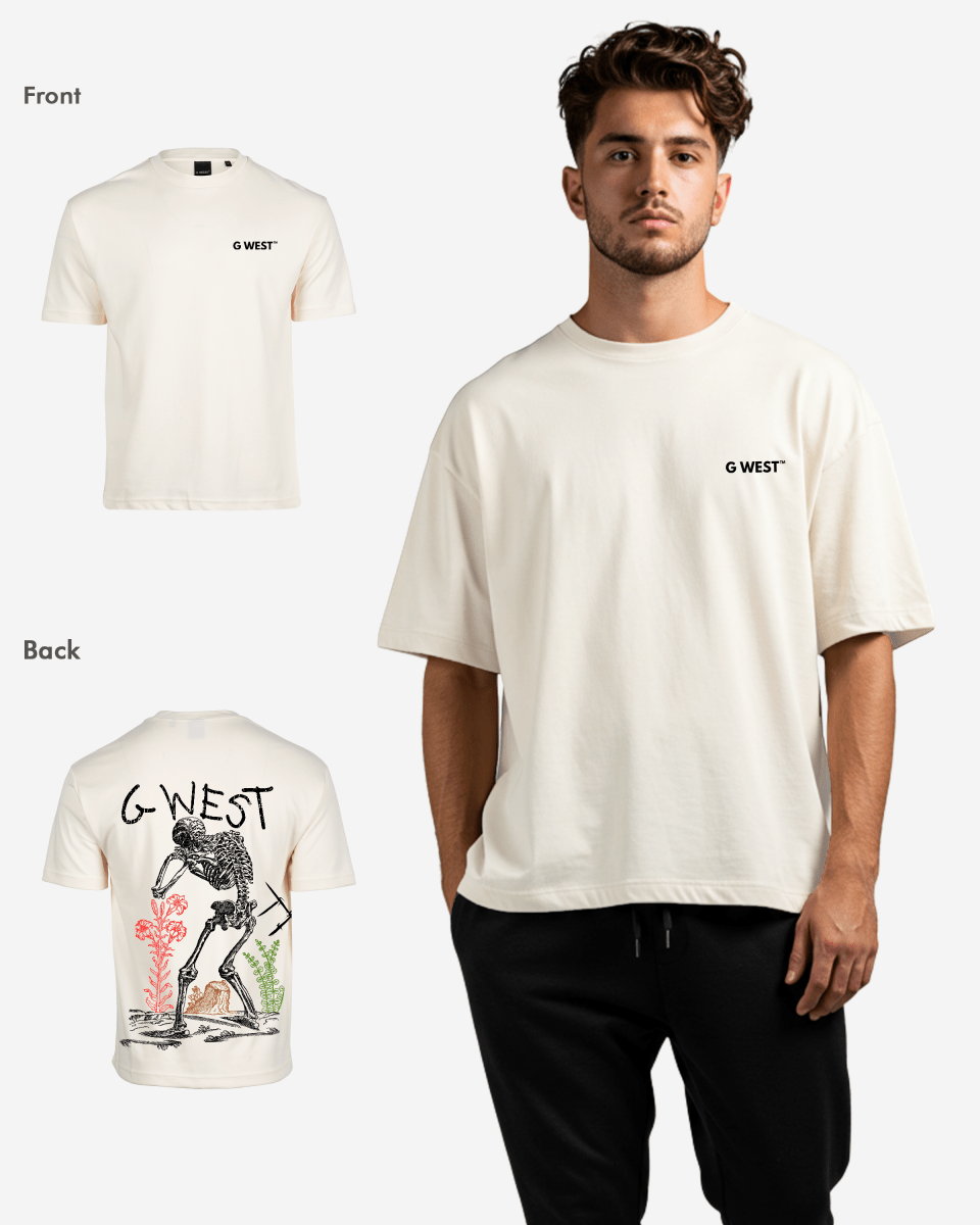 G West Mens Oversized Colors Of Life Tee