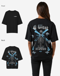 G West Womens Oversized Skull Tee