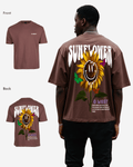 G West Oversized Sunflower T-Shirt Mens