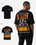 G West Oversized Tri Skeleton T-Shirt Mens