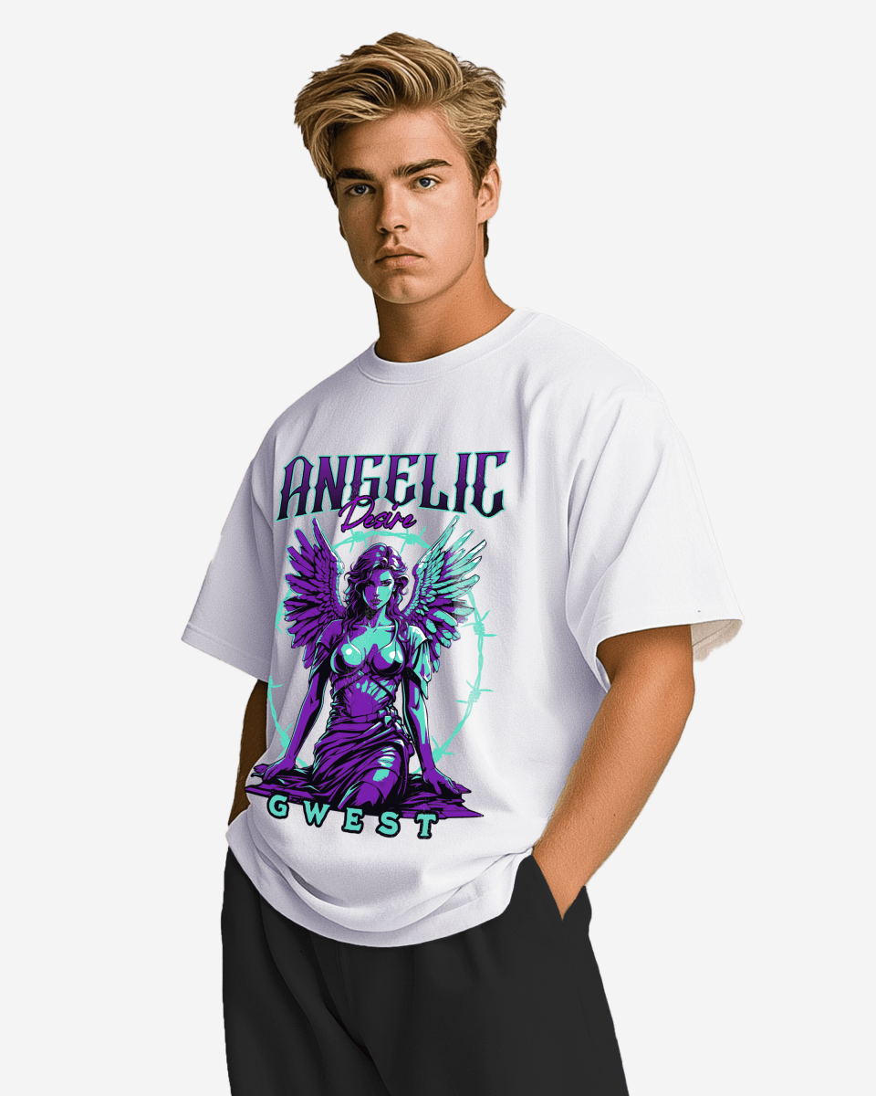 G West Rhinestone Blessing 2.0 Oversized Tee