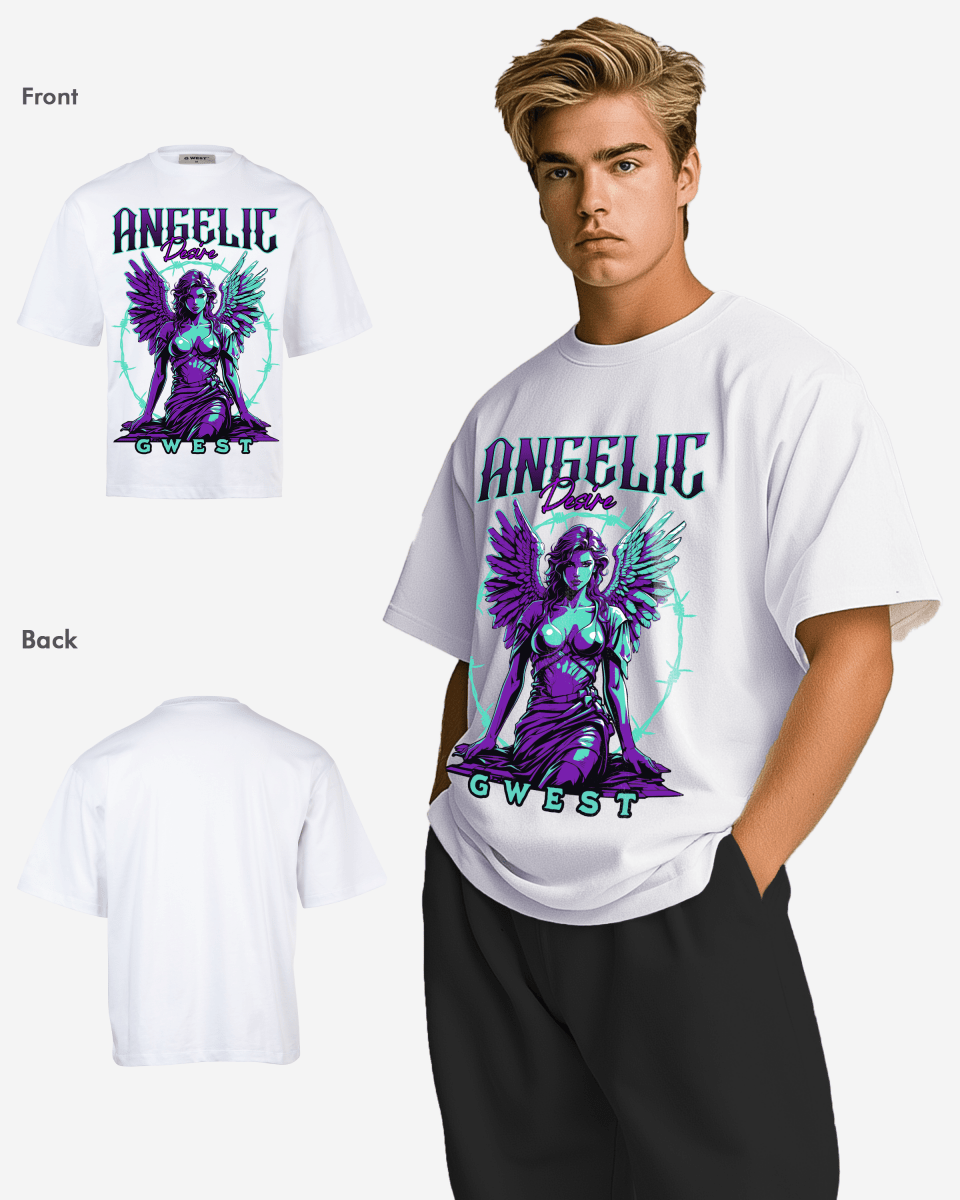 G West Rhinestone Blessing 2.0 Oversized Tee