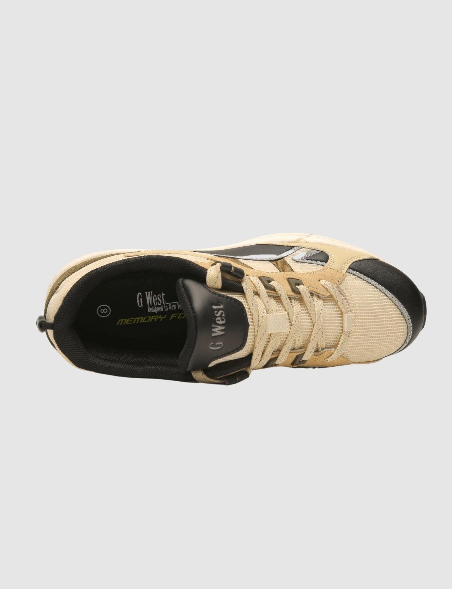 G West Mens Running Shoes - Gwm20009|Beige