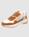 G West Mens Running Shoes - Gwm20004 Brown | White