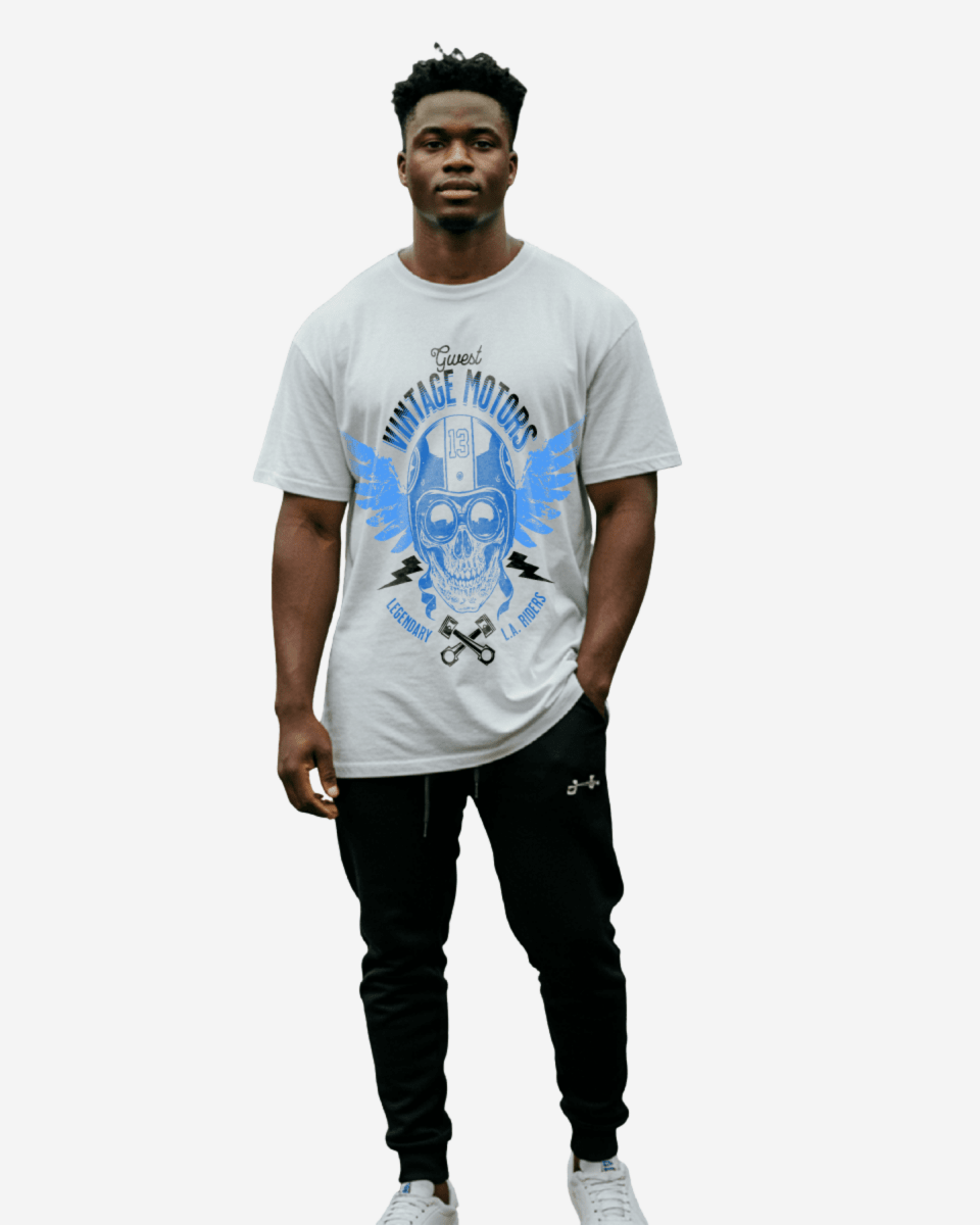 G West Vintage Motors Men's Oversized T-Shirt